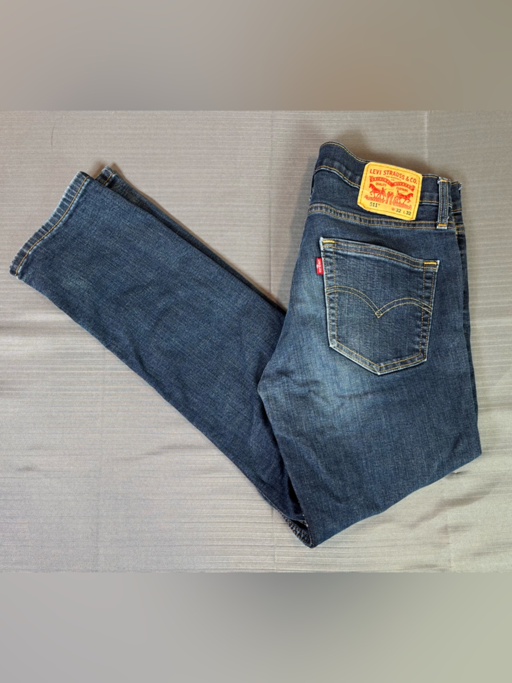 Levi’s 511 Slim Fit Jeans 32x32 Men’s Dark Wash Stretch Denim Modern Fit